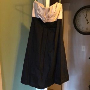 White House Black Market strapless dress